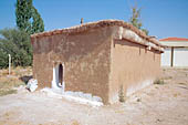 Catalhoyuk settlement  (Konia), reconstruction of the neolithic house